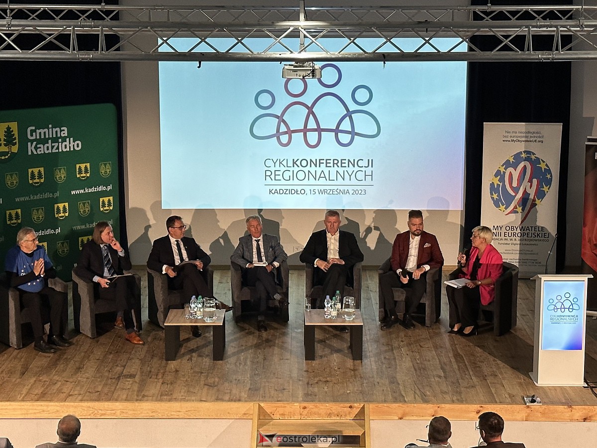 Konferencja w Kadzidle: Fundusze europejskie szansą dla subregionu ostrołęckiego [15.09.2023] - zdjęcie #5 - eOstroleka.pl