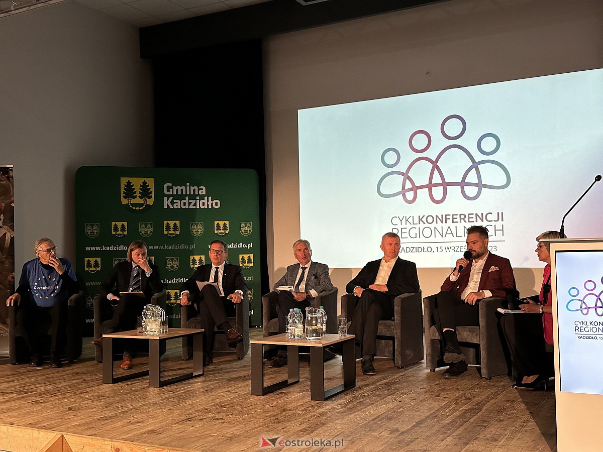 Konferencja w Kadzidle: Fundusze europejskie szansą dla subregionu ostrołęckiego [15.09.2023] - zdjęcie #4 - eOstroleka.pl