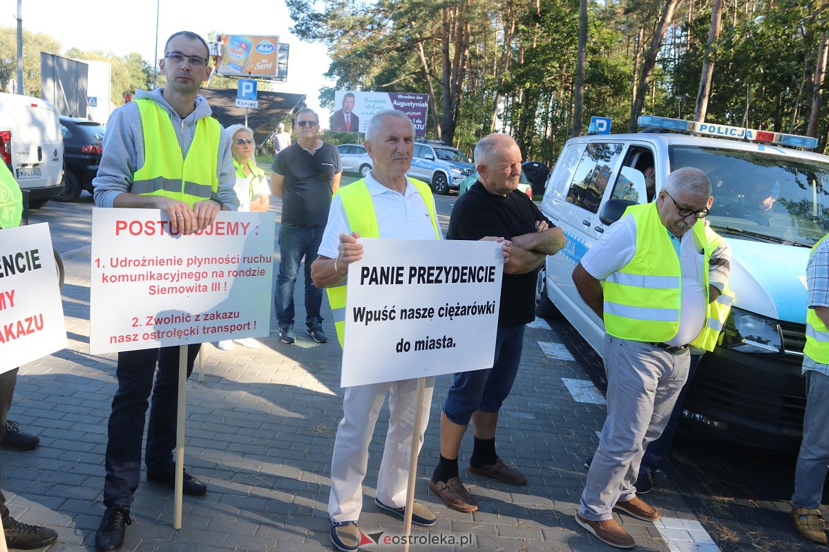 Protest transportowców w Ostrołęce [15.09.2023] - zdjęcie #63 - eOstroleka.pl