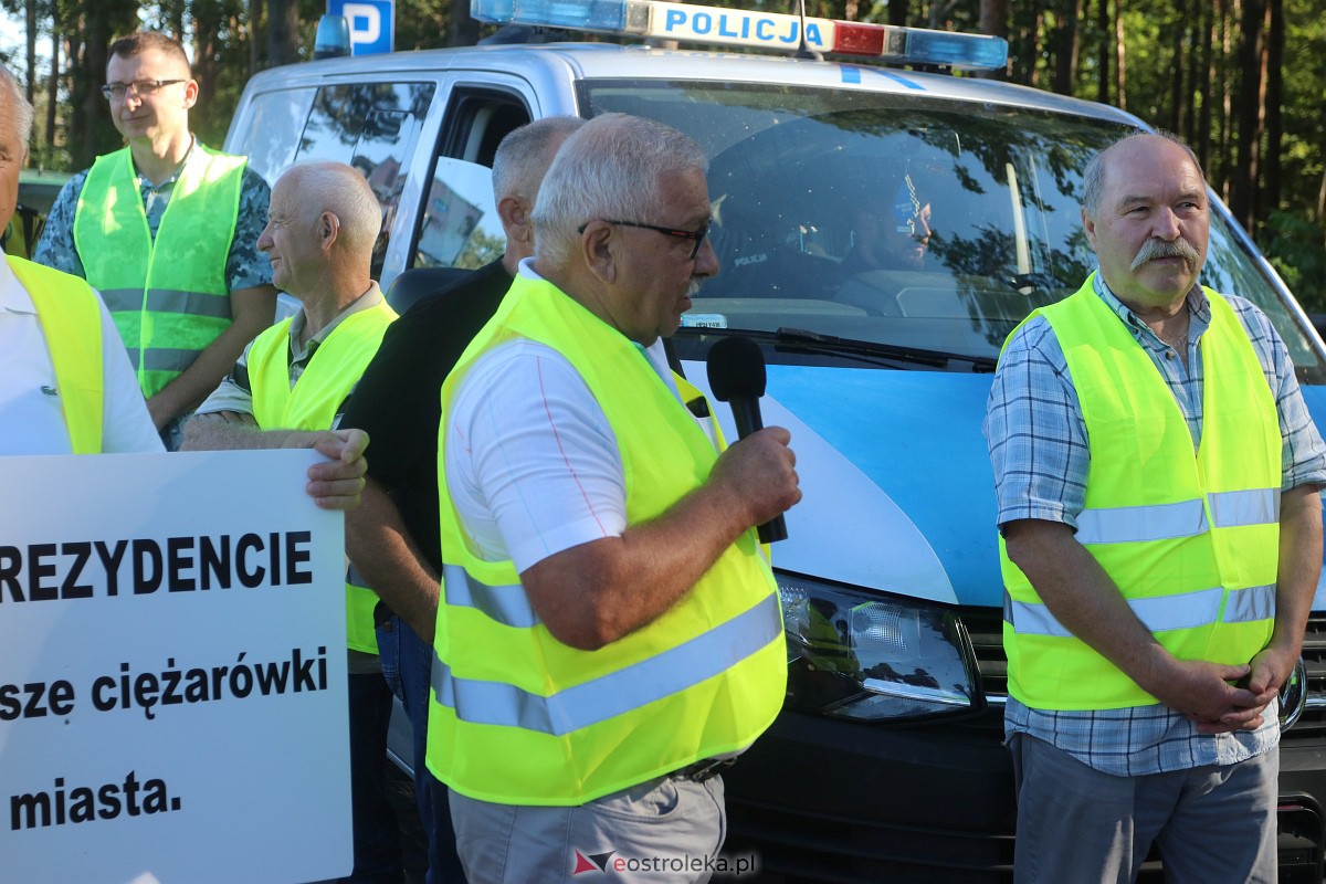 Protest transportowców w Ostrołęce [15.09.2023] - zdjęcie #14 - eOstroleka.pl