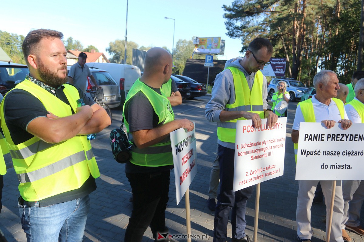Protest transportowców w Ostrołęce [15.09.2023] - zdjęcie #26 - eOstroleka.pl