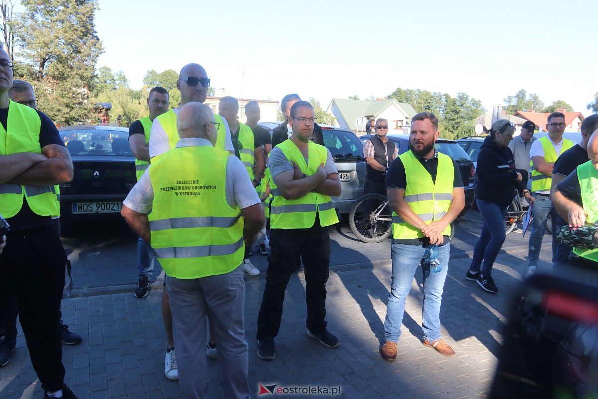 Protest transportowców w Ostrołęce [15.09.2023] - zdjęcie #44 - eOstroleka.pl