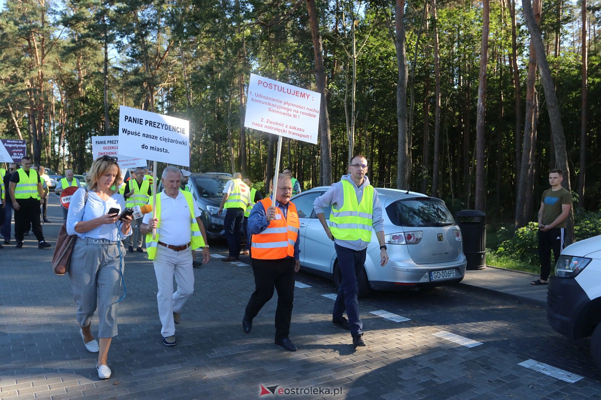 Protest transportowców w Ostrołęce [15.09.2023] - zdjęcie #42 - eOstroleka.pl