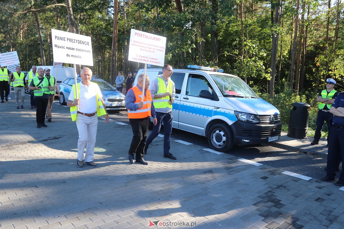 Protest transportowców w Ostrołęce [15.09.2023] - zdjęcie #32 - eOstroleka.pl