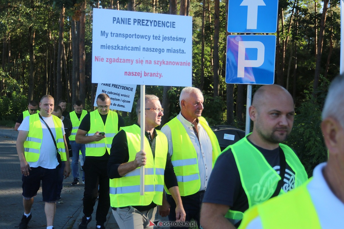 Protest transportowców w Ostrołęce [15.09.2023] - zdjęcie #35 - eOstroleka.pl