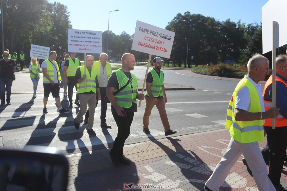 Protest transportowców w Ostrołęce [15.09.2023] - zdjęcie #45 - eOstroleka.pl