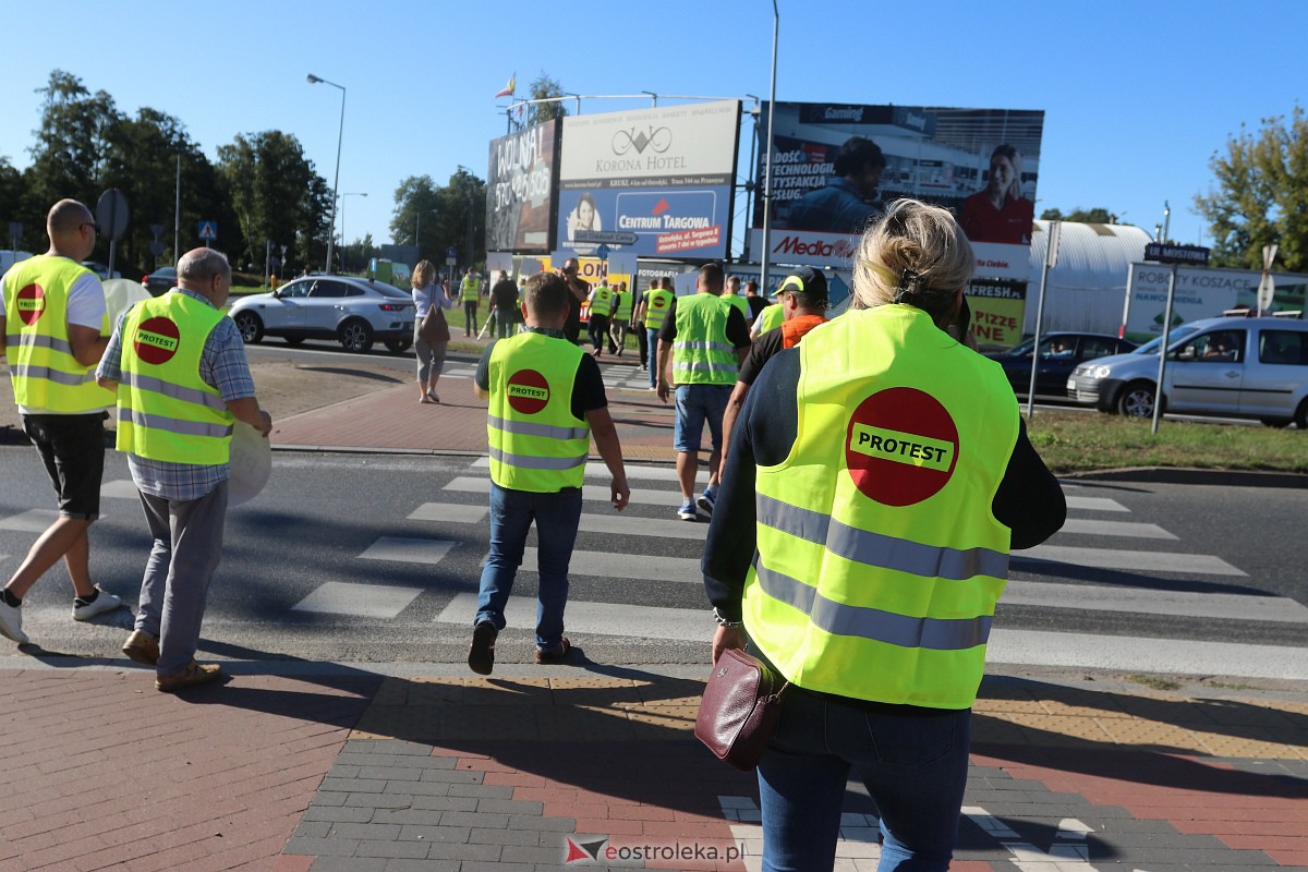 Protest transportowców w Ostrołęce [15.09.2023] - zdjęcie #54 - eOstroleka.pl