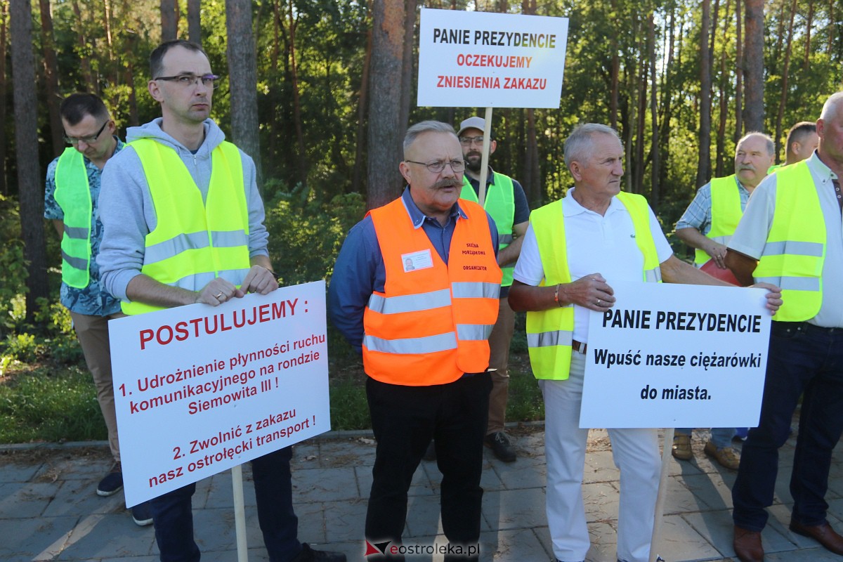 Protest transportowców w Ostrołęce [15.09.2023] - zdjęcie #62 - eOstroleka.pl