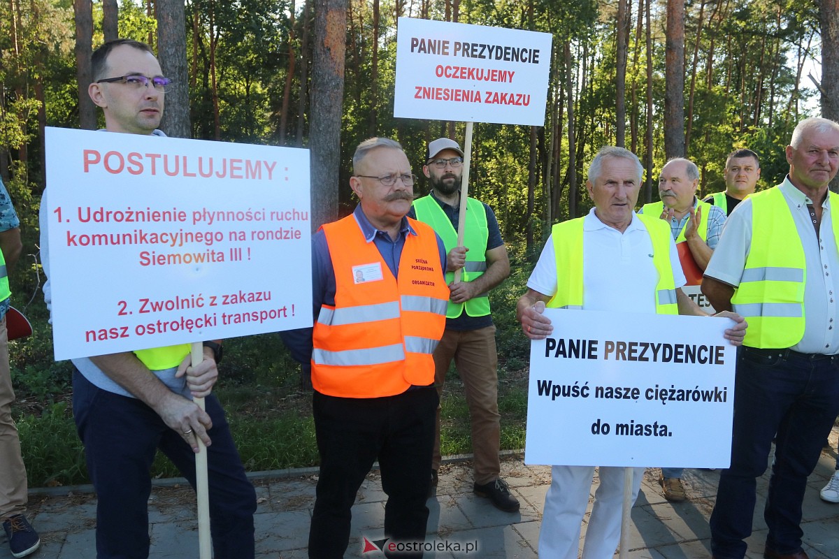 Protest transportowców w Ostrołęce [15.09.2023] - zdjęcie #64 - eOstroleka.pl