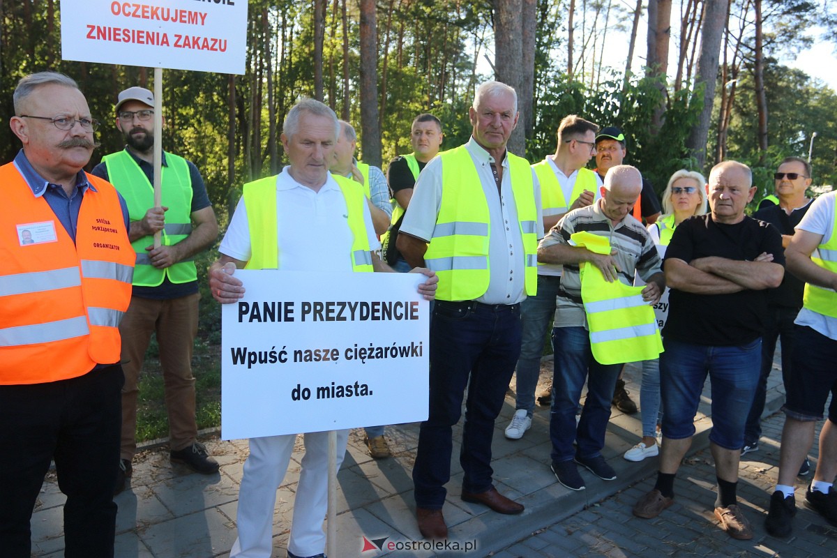 Protest transportowców w Ostrołęce [15.09.2023] - zdjęcie #65 - eOstroleka.pl