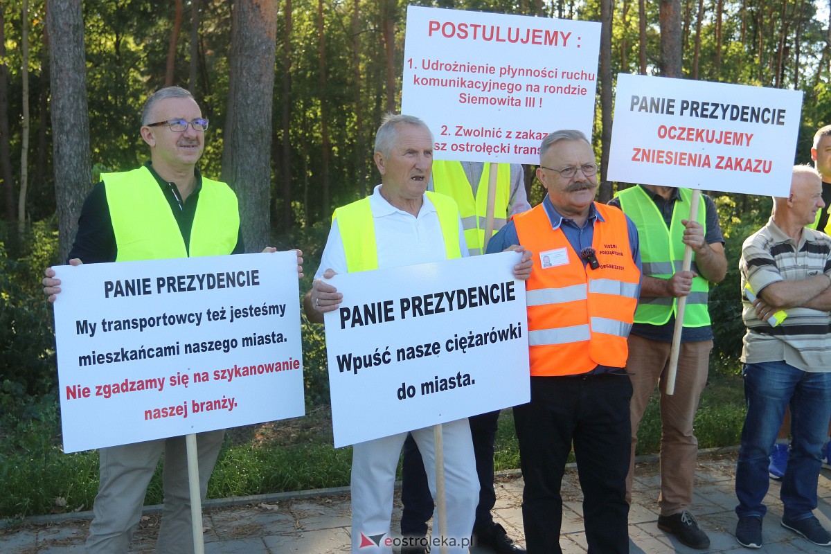 Protest transportowców w Ostrołęce [15.09.2023] - zdjęcie #71 - eOstroleka.pl