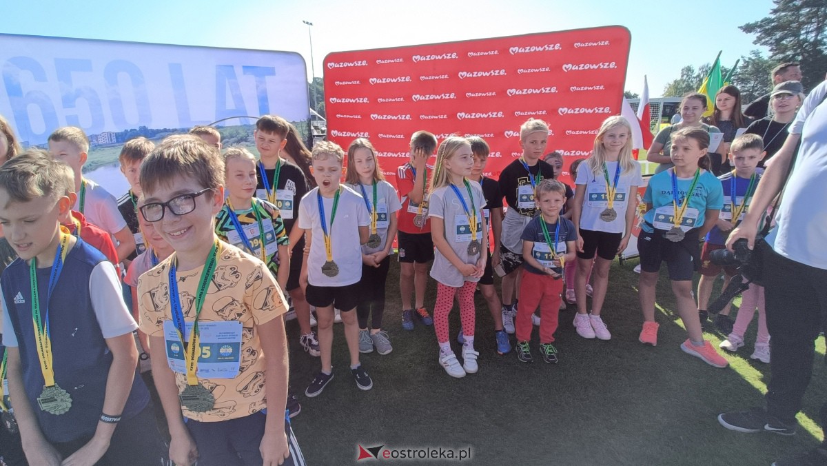 Półmaraton Kurpiowski 2023 - bieg dzieci i młodzieży [17.09.2023] - zdjęcie #234 - eOstroleka.pl