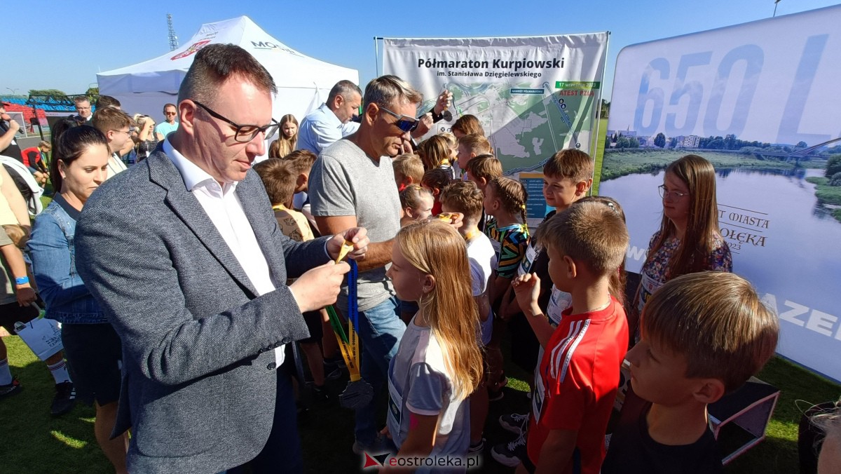 Półmaraton Kurpiowski 2023 - bieg dzieci i młodzieży [17.09.2023] - zdjęcie #227 - eOstroleka.pl