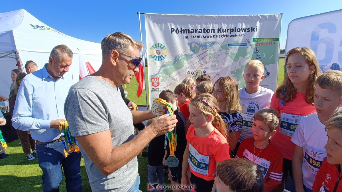Półmaraton Kurpiowski 2023 - bieg dzieci i młodzieży [17.09.2023] - zdjęcie #31 - eOstroleka.pl