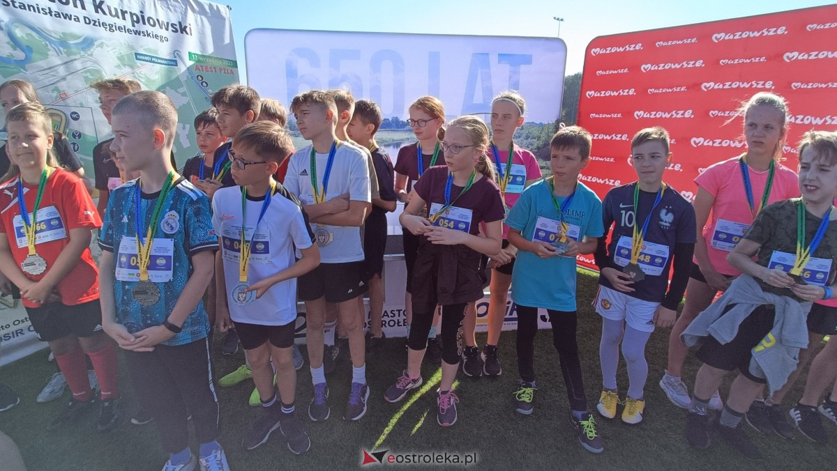 Półmaraton Kurpiowski 2023 - bieg dzieci i młodzieży [17.09.2023] - zdjęcie #201 - eOstroleka.pl