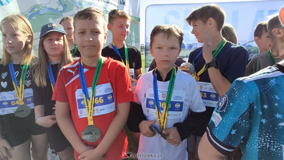 Półmaraton Kurpiowski 2023 - bieg dzieci i młodzieży [17.09.2023] - zdjęcie #199 - eOstroleka.pl