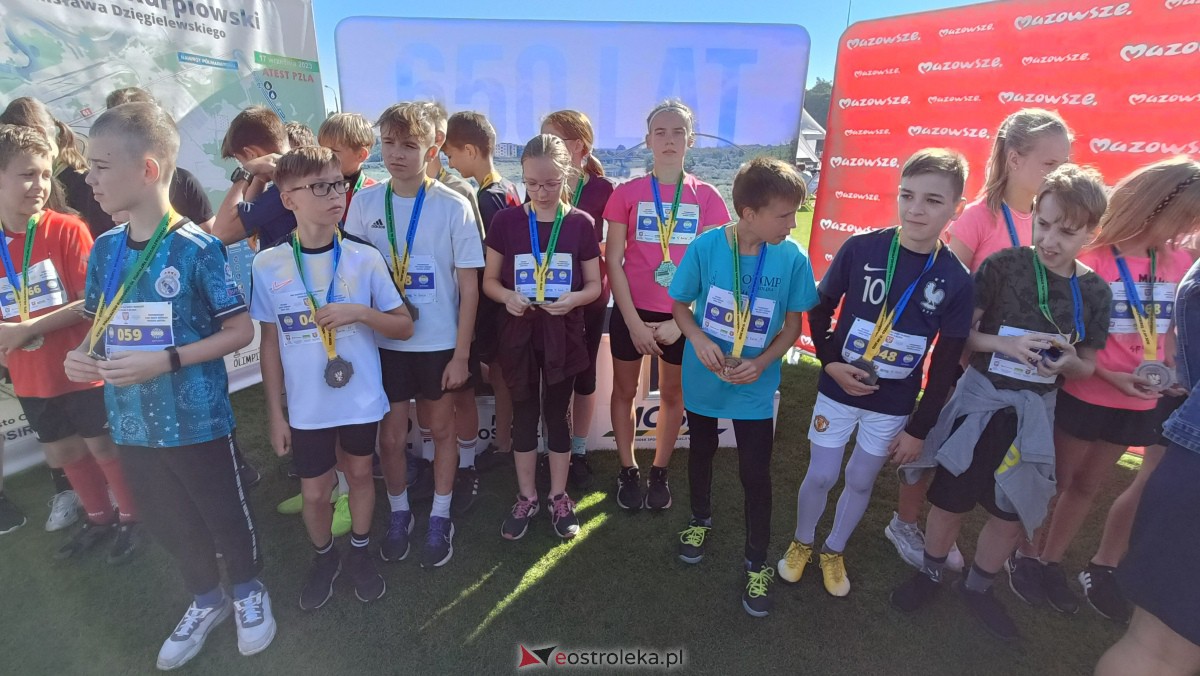 Półmaraton Kurpiowski 2023 - bieg dzieci i młodzieży [17.09.2023] - zdjęcie #196 - eOstroleka.pl