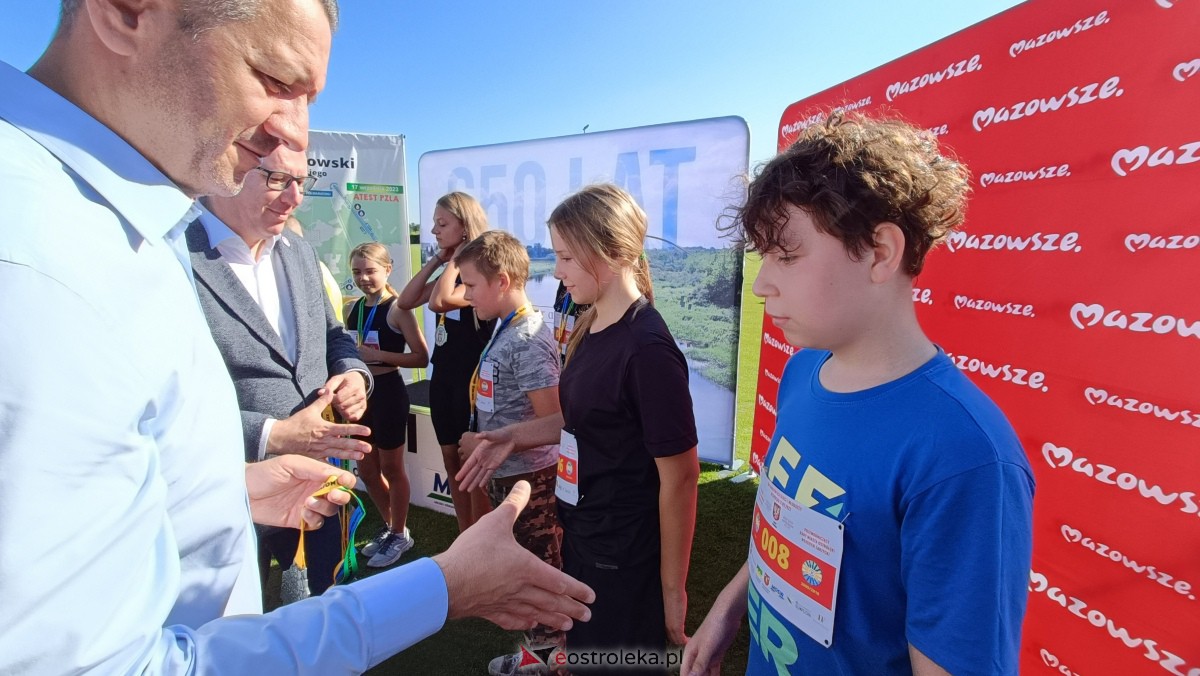 Półmaraton Kurpiowski 2023 - bieg dzieci i młodzieży [17.09.2023] - zdjęcie #155 - eOstroleka.pl