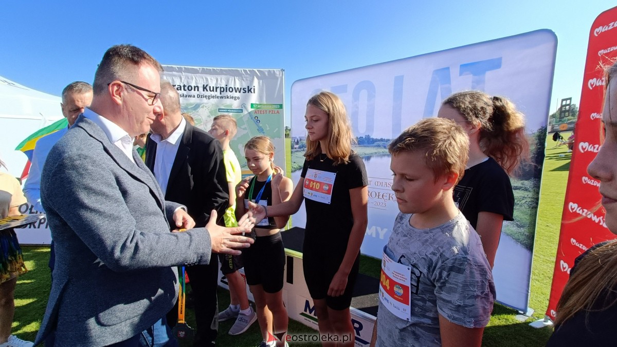 Półmaraton Kurpiowski 2023 - bieg dzieci i młodzieży [17.09.2023] - zdjęcie #147 - eOstroleka.pl