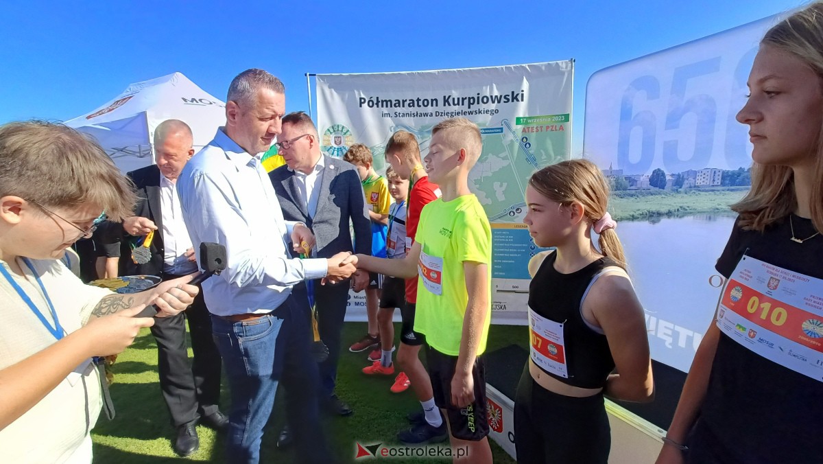 Półmaraton Kurpiowski 2023 - bieg dzieci i młodzieży [17.09.2023] - zdjęcie #139 - eOstroleka.pl