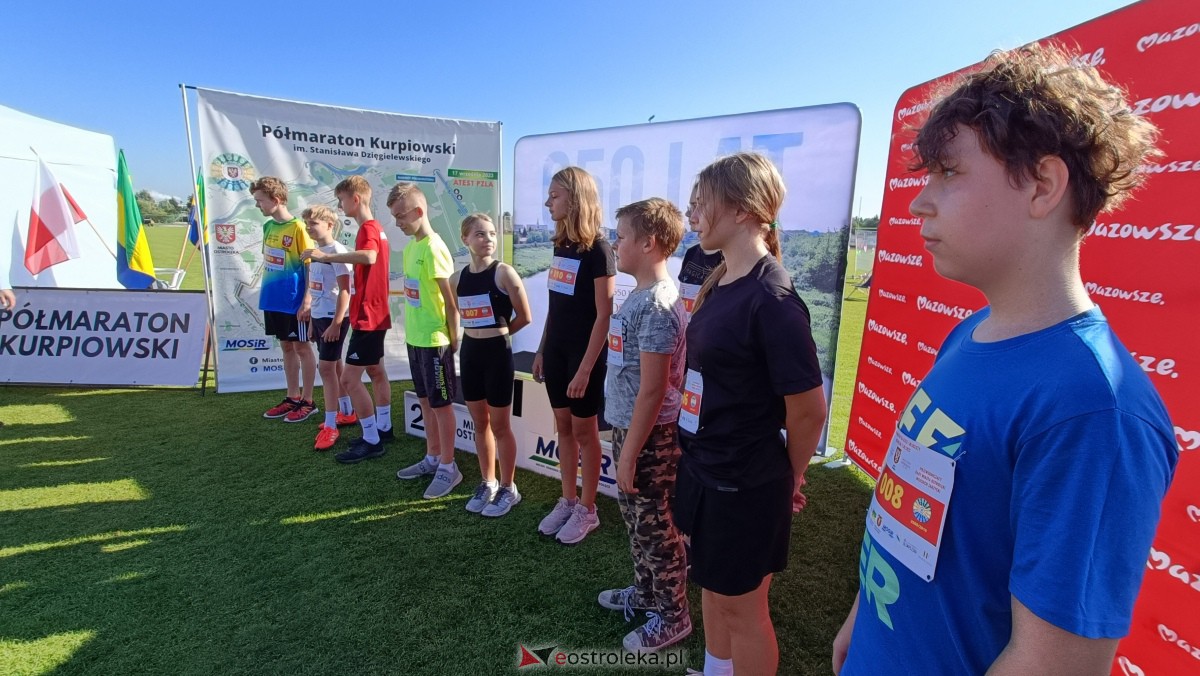 Półmaraton Kurpiowski 2023 - bieg dzieci i młodzieży [17.09.2023] - zdjęcie #133 - eOstroleka.pl