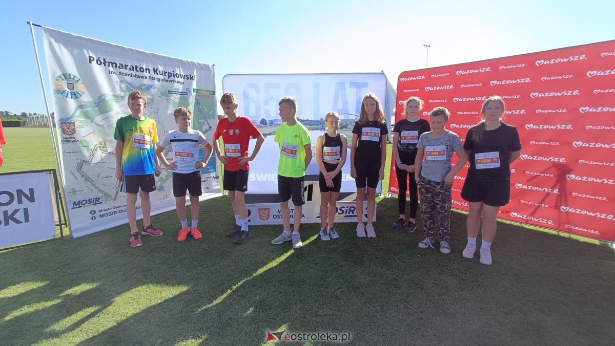 Półmaraton Kurpiowski 2023 - bieg dzieci i młodzieży [17.09.2023] - zdjęcie #131 - eOstroleka.pl