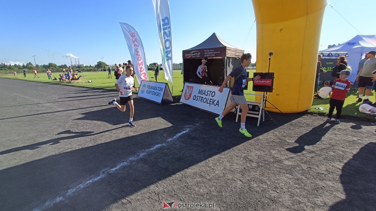 Półmaraton Kurpiowski 2023 - bieg dzieci i młodzieży [17.09.2023] - zdjęcie #114 - eOstroleka.pl