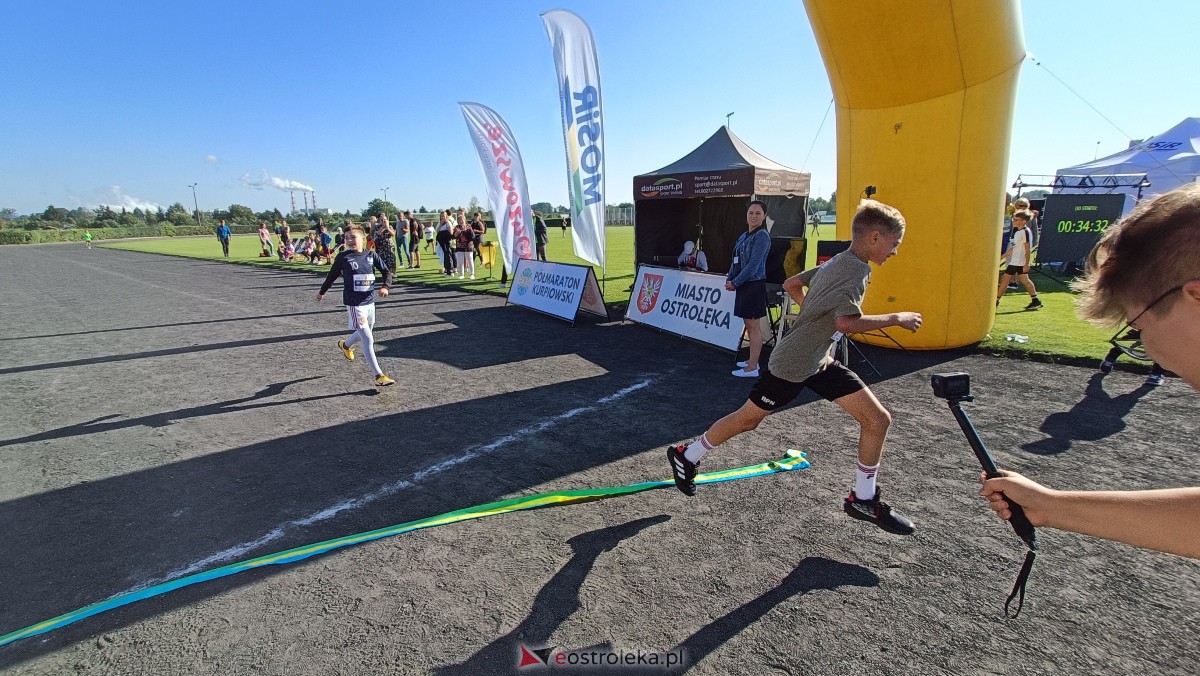 Półmaraton Kurpiowski 2023 - bieg dzieci i młodzieży [17.09.2023] - zdjęcie #96 - eOstroleka.pl