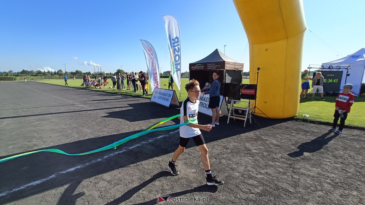 Półmaraton Kurpiowski 2023 - bieg dzieci i młodzieży [17.09.2023] - zdjęcie #91 - eOstroleka.pl