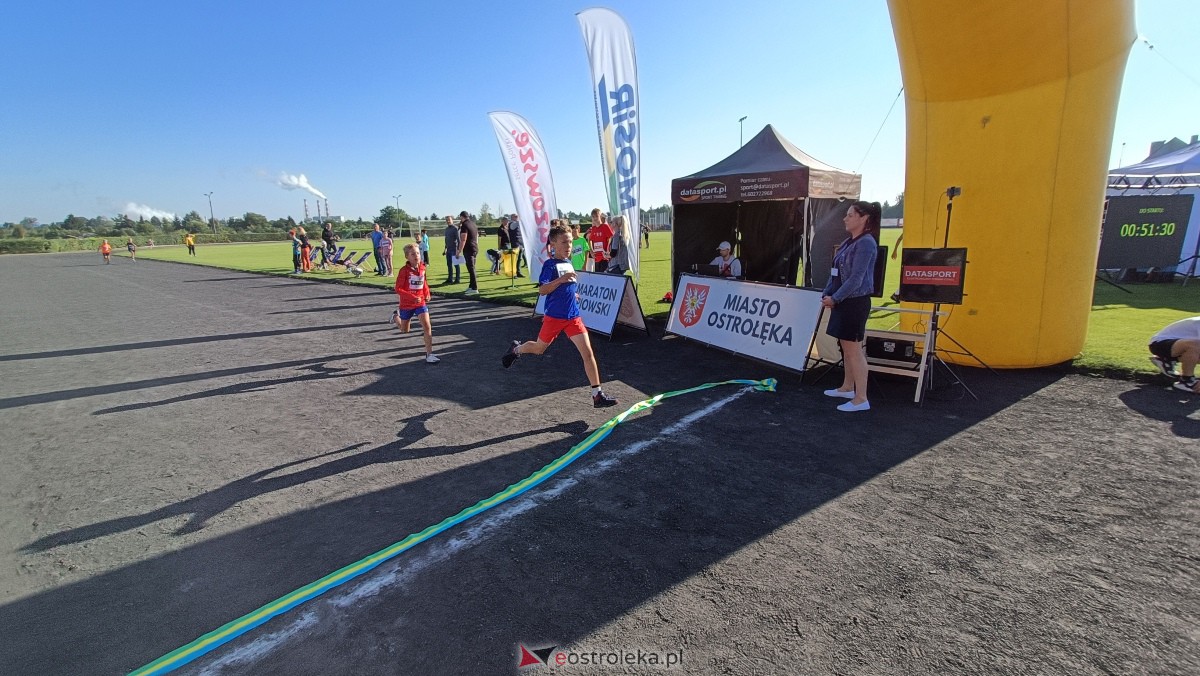 Półmaraton Kurpiowski 2023 - bieg dzieci i młodzieży [17.09.2023] - zdjęcie #39 - eOstroleka.pl