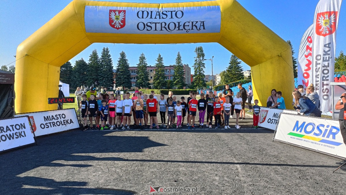 Półmaraton Kurpiowski 2023 - bieg dzieci i młodzieży [17.09.2023] - zdjęcie #23 - eOstroleka.pl