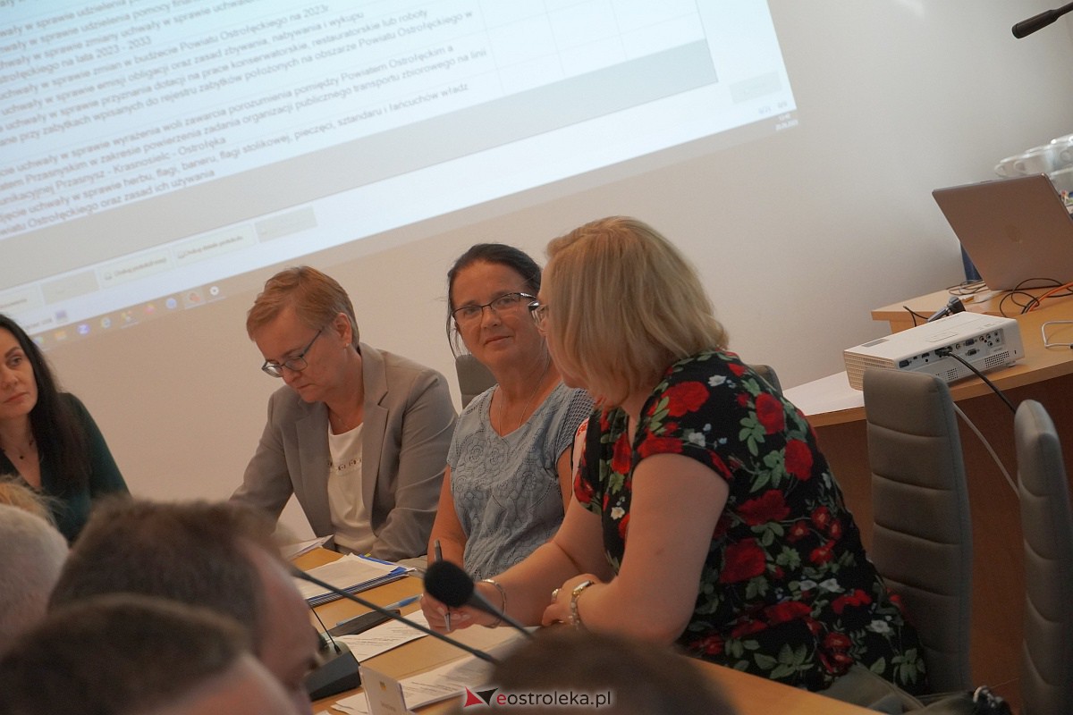 LXV sesji Rady Powiatu w Ostrołęce [20.09.2023] - zdjęcie #4 - eOstroleka.pl