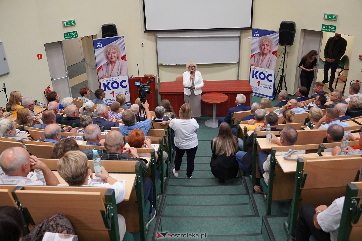Spotkanie wyborcze PiS w Ostrołęce [21.09.2023] - zdjęcie #24 - eOstroleka.pl