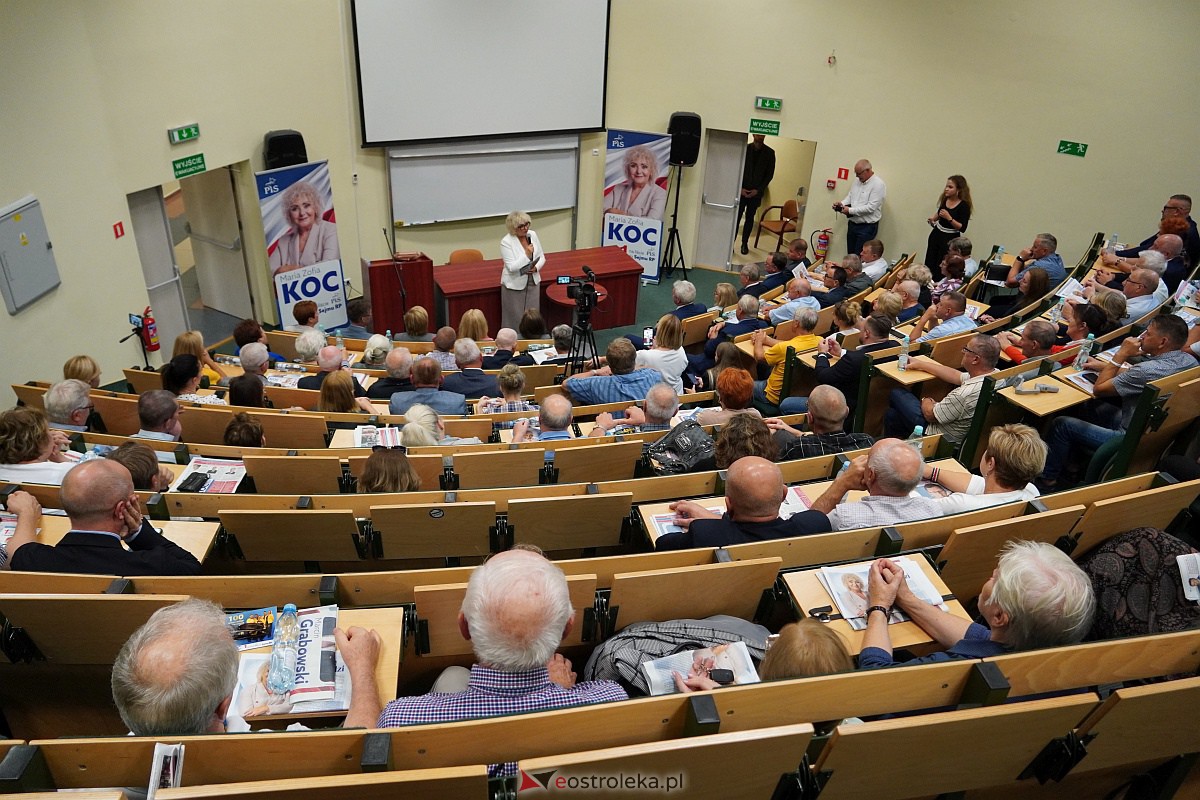 Spotkanie wyborcze PiS w Ostrołęce [21.09.2023] - zdjęcie #22 - eOstroleka.pl
