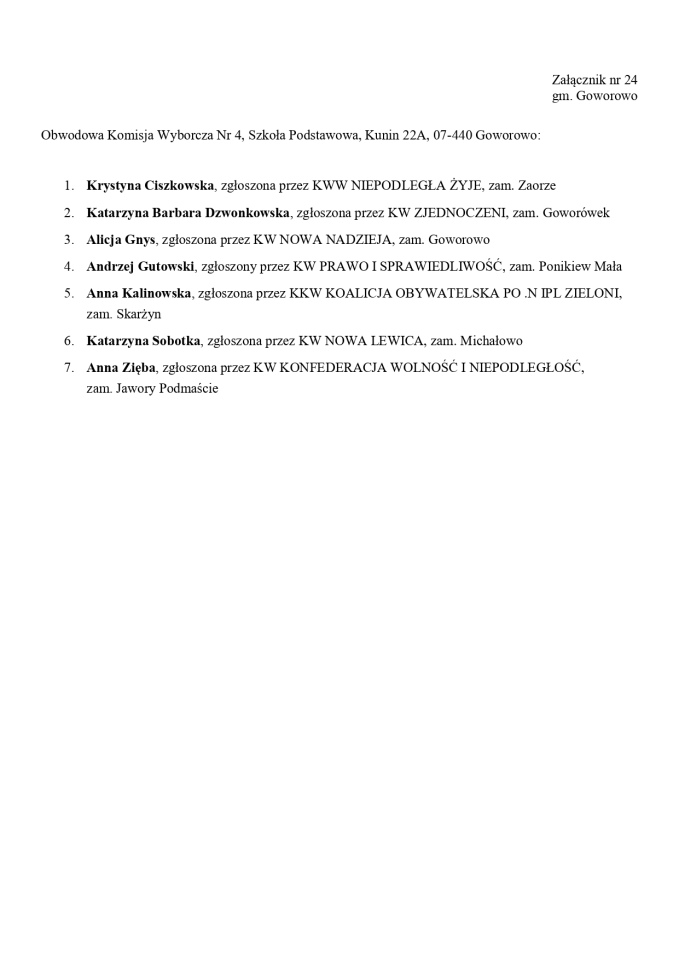 Skład komisji wyborczych 2023 [25.09.2023] - zdjęcie #214 - eOstroleka.pl