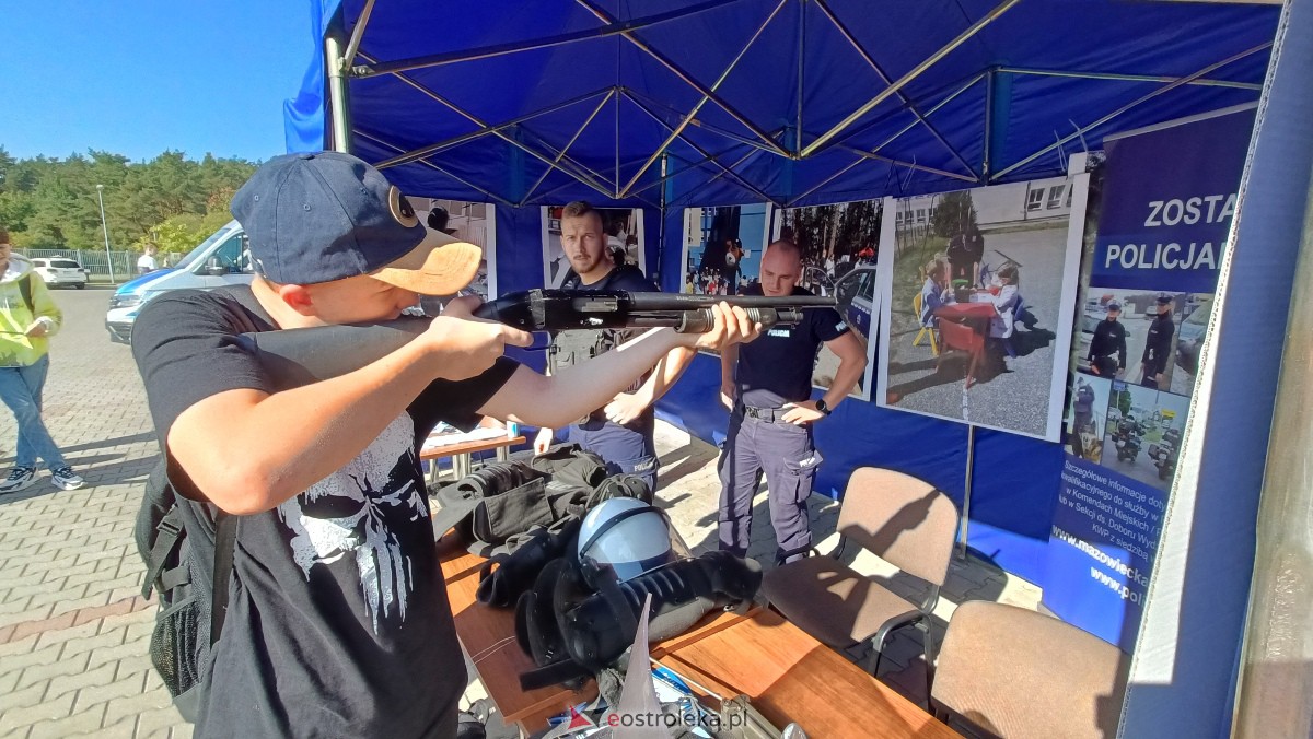 Dzień otwarty w Komendzie Miejskiej Policji w Ostrołęce [28.09.2023] - zdjęcie #10 - eOstroleka.pl