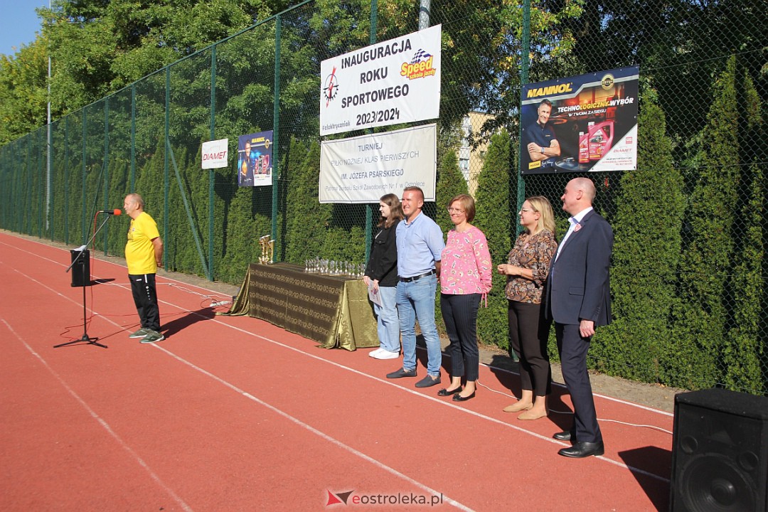 Inauguracja roku sportowego w ZSZ nr 1 [28.09.2023] - zdjęcie #1 - eOstroleka.pl