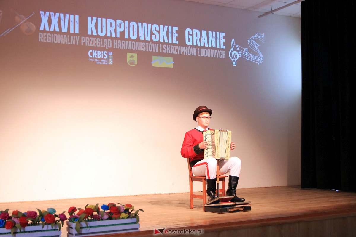 Kurpiowskie Granie czyli regionalny Przegląd Harmonistów i Skrzypków Ludowych w Lelisie [1.10.2023] - zdjęcie #21 - eOstroleka.pl