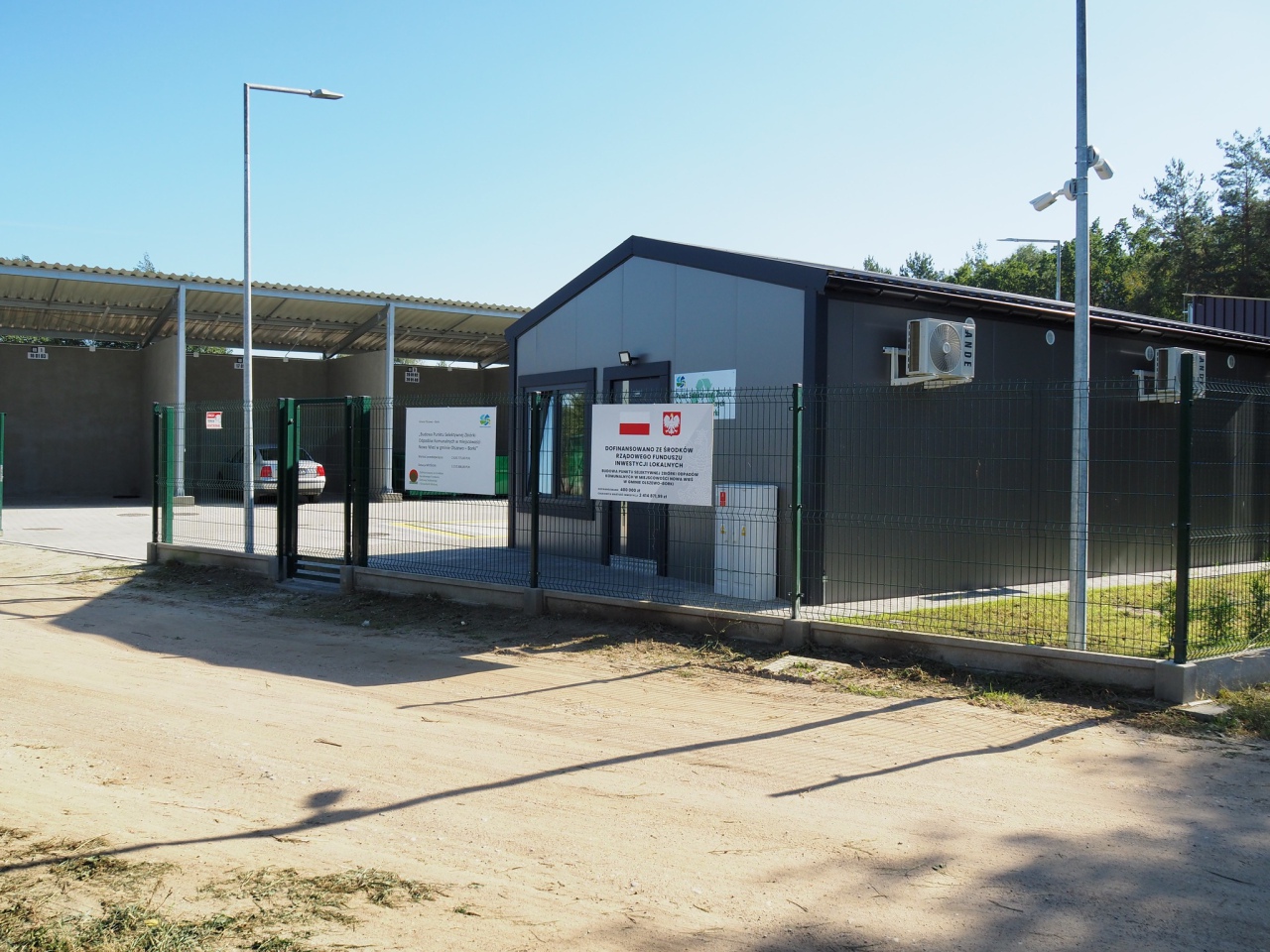 Punkt Selektywnej Zbiórki Odpadów Komunalnych w Olszewie-Borkach - zdjęcie #9 - eOstroleka.pl