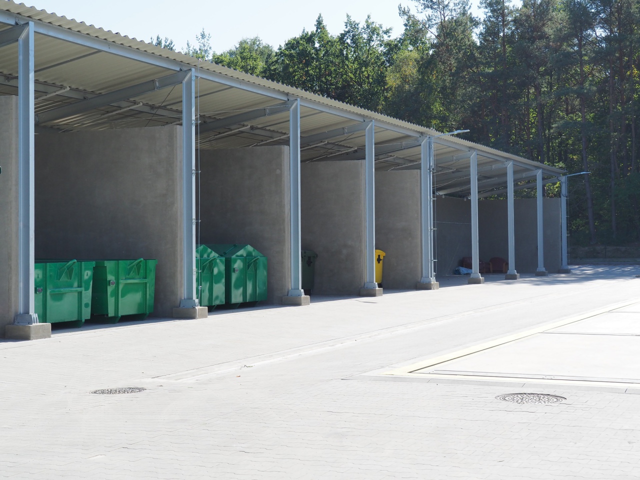 Punkt Selektywnej Zbiórki Odpadów Komunalnych w Olszewie-Borkach - zdjęcie #1 - eOstroleka.pl