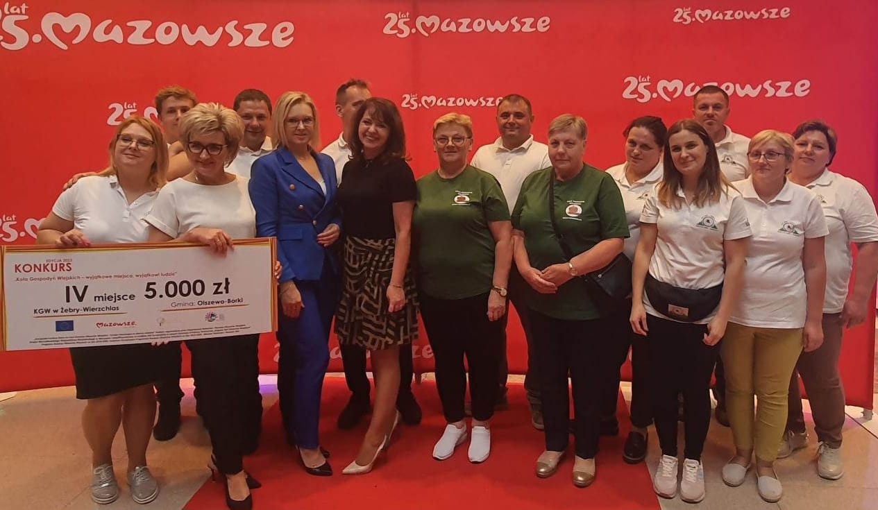 Konkurs KGW - Wyjątkowe miejsca, wyjątkowi ludzie. Wyróżnienie dla KGW Żebry-Wierzchlas [ZDJĘCIA] - zdjęcie #1 - eOstroleka.pl