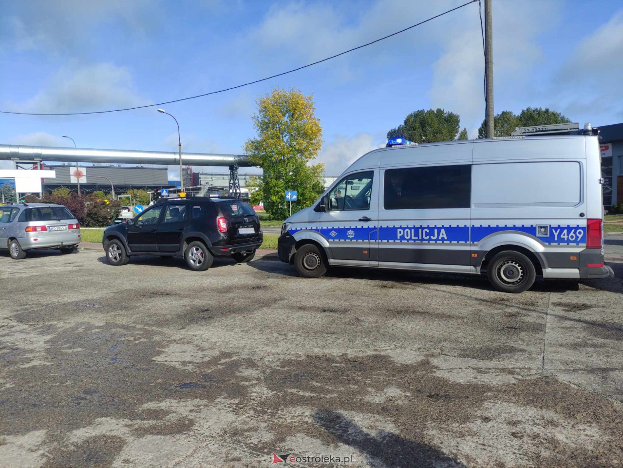 Kolizje w centrum Ostrołęki. Policja zatrzymała pijanego kierowcę [06.10.2023] - zdjęcie #4 - eOstroleka.pl