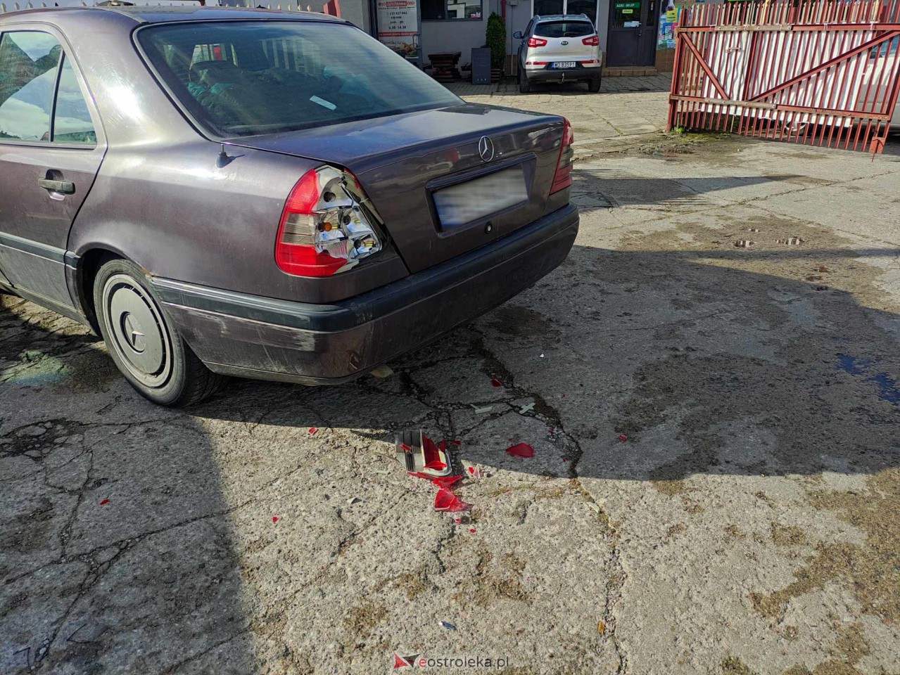 Kolizje w centrum Ostrołęki. Policja zatrzymała pijanego kierowcę [06.10.2023] - zdjęcie #3 - eOstroleka.pl