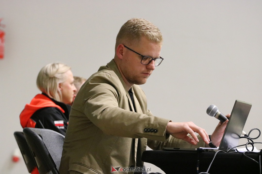 SPS Volley Ostrołęka - MOS Wola Tramwaje Warszawskie [8.10.2023] - zdjęcie #37 - eOstroleka.pl