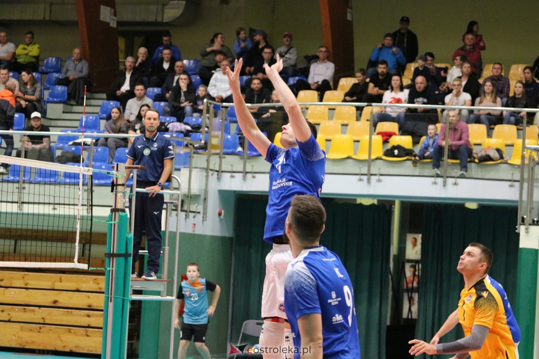 SPS Volley Ostrołęka - MOS Wola Tramwaje Warszawskie [8.10.2023] - zdjęcie #36 - eOstroleka.pl