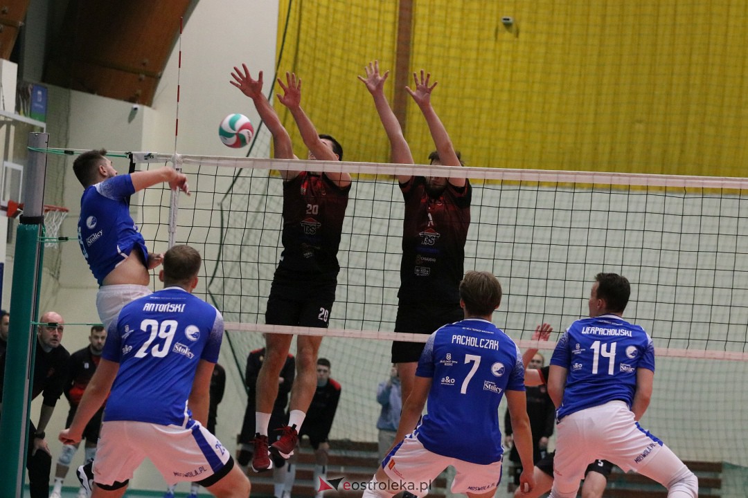 SPS Volley Ostrołęka - MOS Wola Tramwaje Warszawskie [8.10.2023] - zdjęcie #14 - eOstroleka.pl