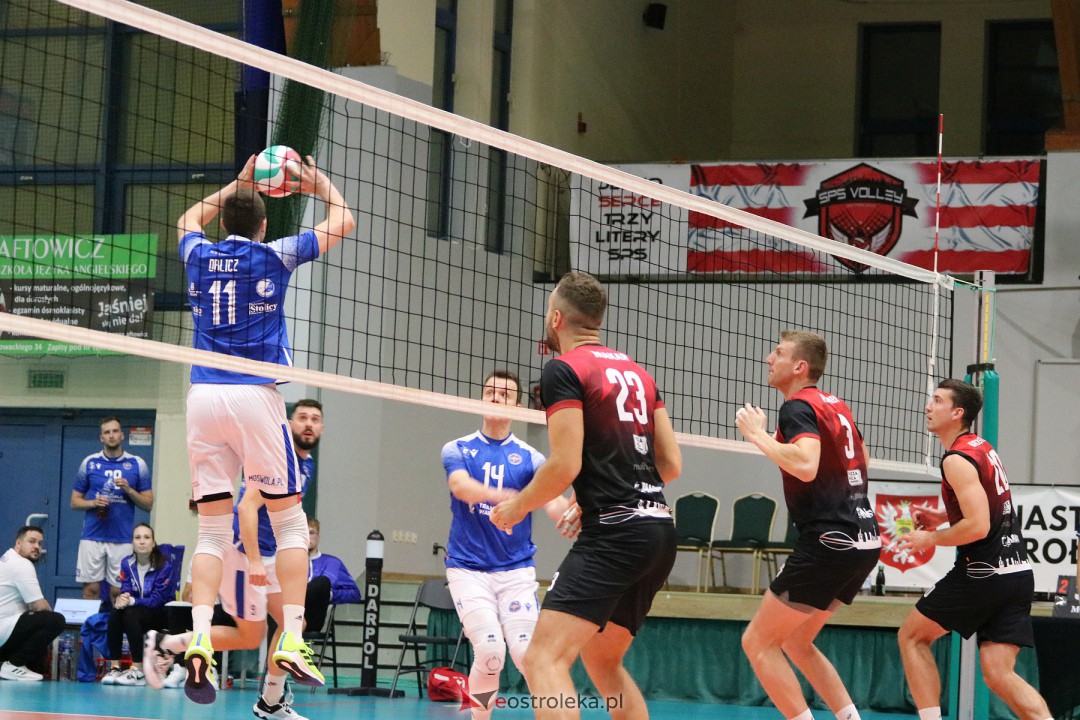 SPS Volley Ostrołęka - MOS Wola Tramwaje Warszawskie [8.10.2023] - zdjęcie #10 - eOstroleka.pl