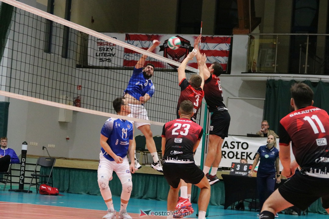 SPS Volley Ostrołęka - MOS Wola Tramwaje Warszawskie [8.10.2023] - zdjęcie #9 - eOstroleka.pl