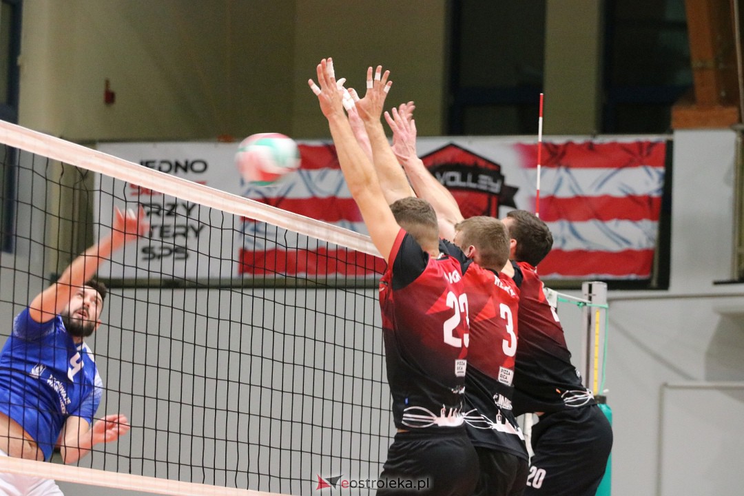 SPS Volley Ostrołęka - MOS Wola Tramwaje Warszawskie [8.10.2023] - zdjęcie #3 - eOstroleka.pl