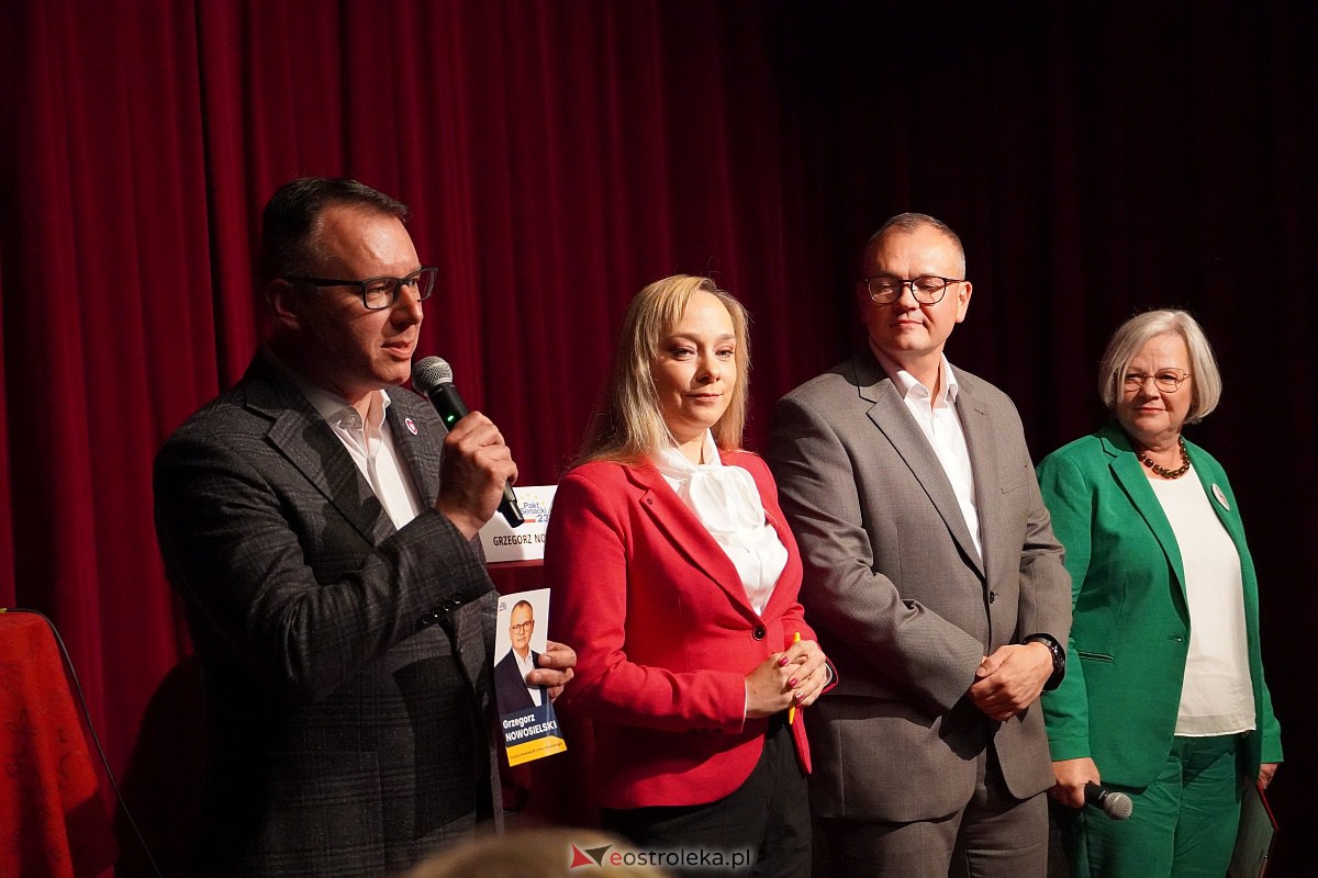 Spotkanie wyborcze z kandydatem do Senatu Grzegorzem Nowosielskim [9.10.2023] - zdjęcie #2 - eOstroleka.pl